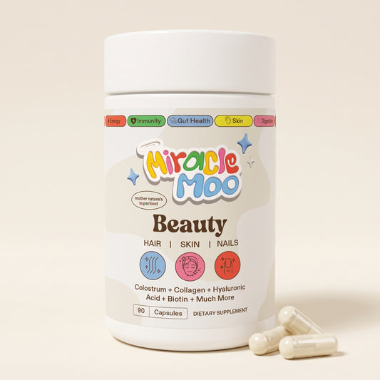 Beauty Capsules | Colostrum + Hair, Skin & Nail Supplement