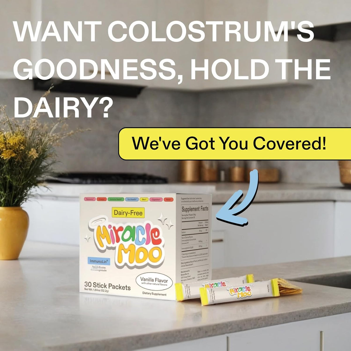 Dairy Free Colostrum Alternative