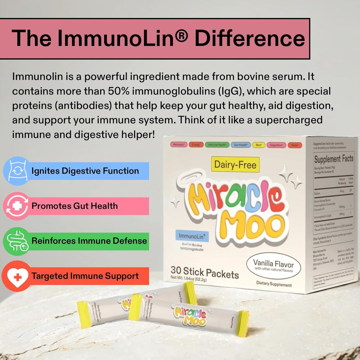Dairy Free Colostrum Alternative