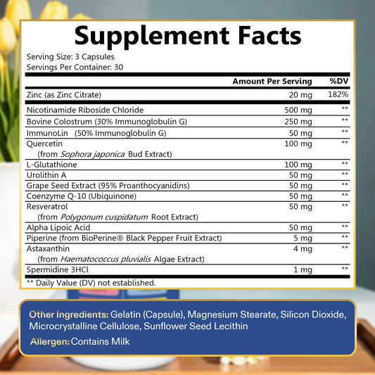 Timeless Capsules |  Anti-Aging NAD+ Supplement