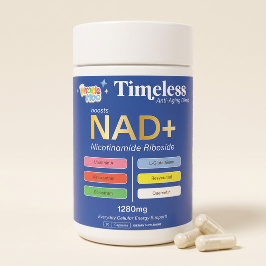 Timeless Capsules |  Anti-Aging Colostrum + NAD+ Supplement